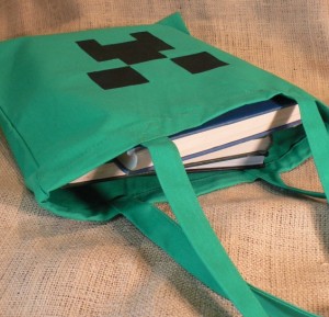 minecraft tote bag