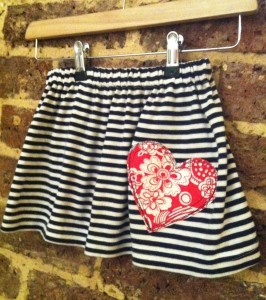 heart skirt