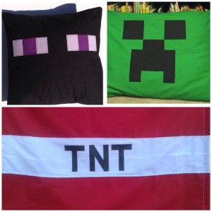 minecraft pillows
