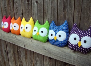 owl pillow