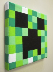 creeper canvas painting