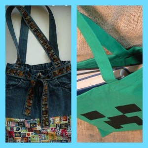 jean purse or minecraft bag