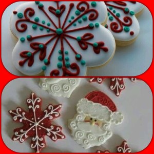 christmas cookie decorating