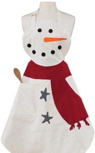 snowman apron
