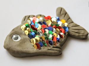 clay art fish