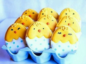 spring easter cookies