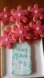 flower cookies