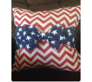 4th of july pillow