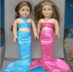 american girl doll mermaids