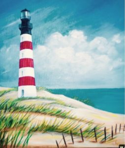 lighthouse canvas