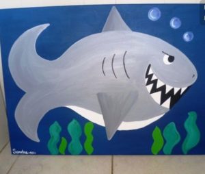 shark canvas