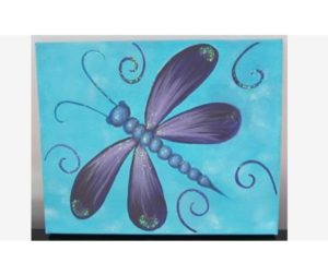 dragonfly kids canvas