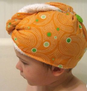 kids hair towel wraps