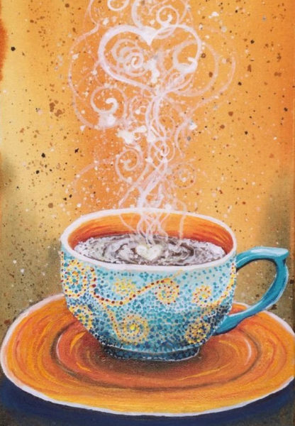 coffee mug painting